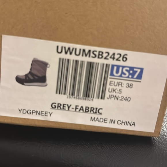 BURUDANI Women's Winter Faux-Lined Snow Boots  Size 7 BRAND NEW ❣️ - Picture 16 of 16